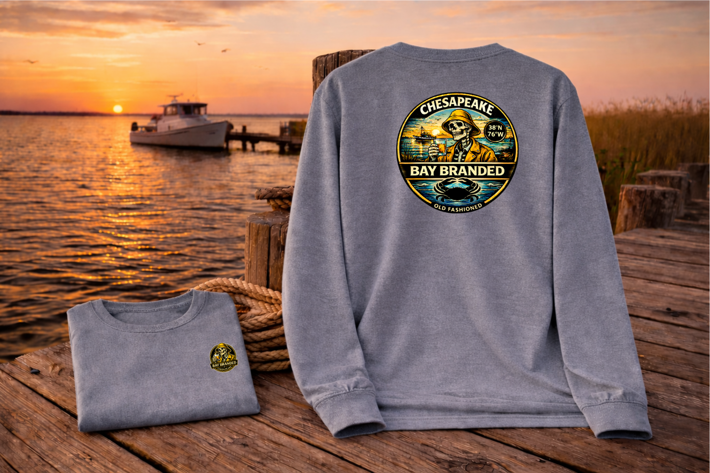 Bay Branded Old Fashioned Long Shirt