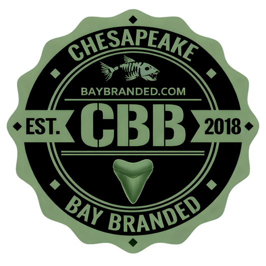 Bay Branded CBB Logo Sage Sticker