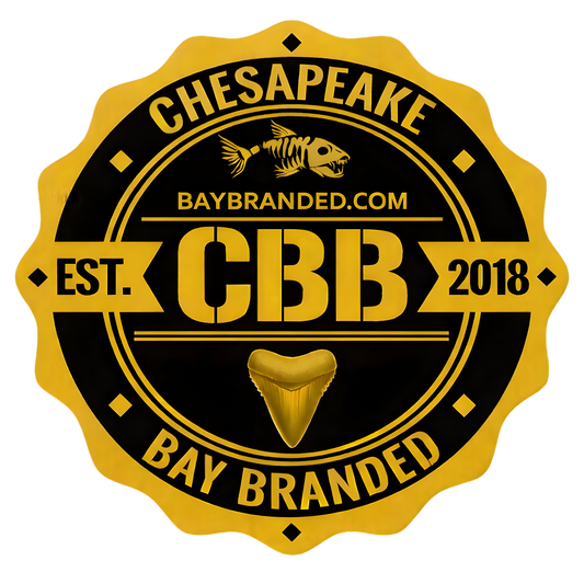 Bay Branded CBB Logo Yellow Sticker