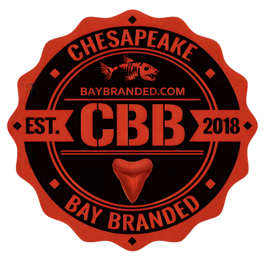 Bay Branded CBB Logo Red Sticker