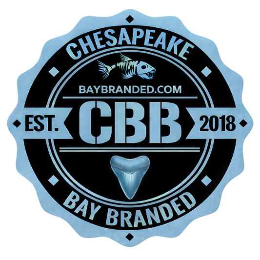 Bay Branded CBB Logo Blue Sticker