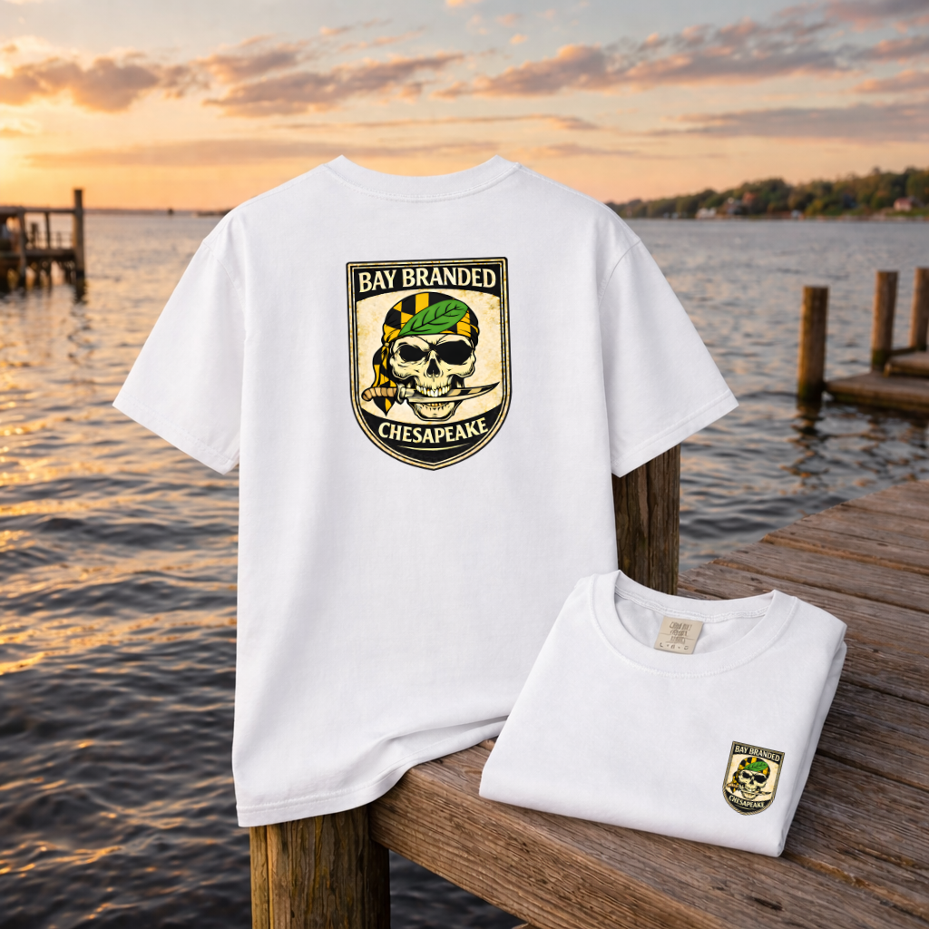 Bay Branded Calvert County Pirate T-Shirt