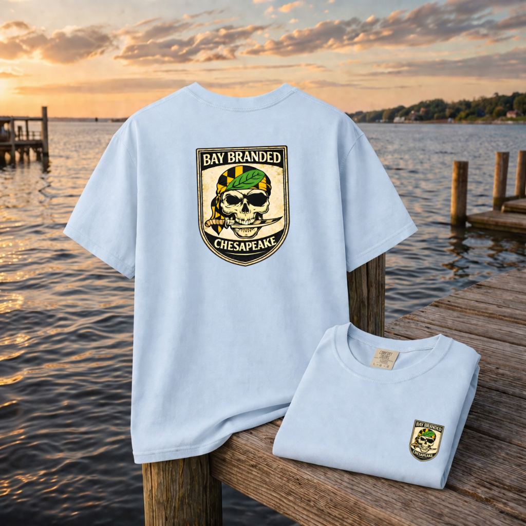 Bay Branded Calvert County Pirate T-Shirt