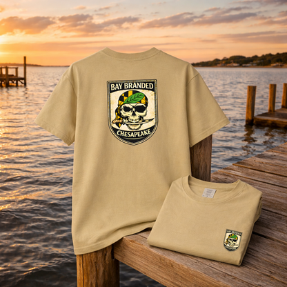 Bay Branded Calvert County Pirate T-Shirt