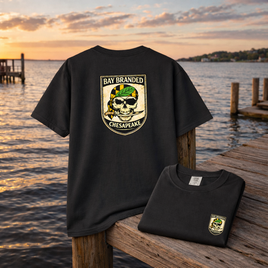 Bay Branded Calvert County Pirate T-Shirt