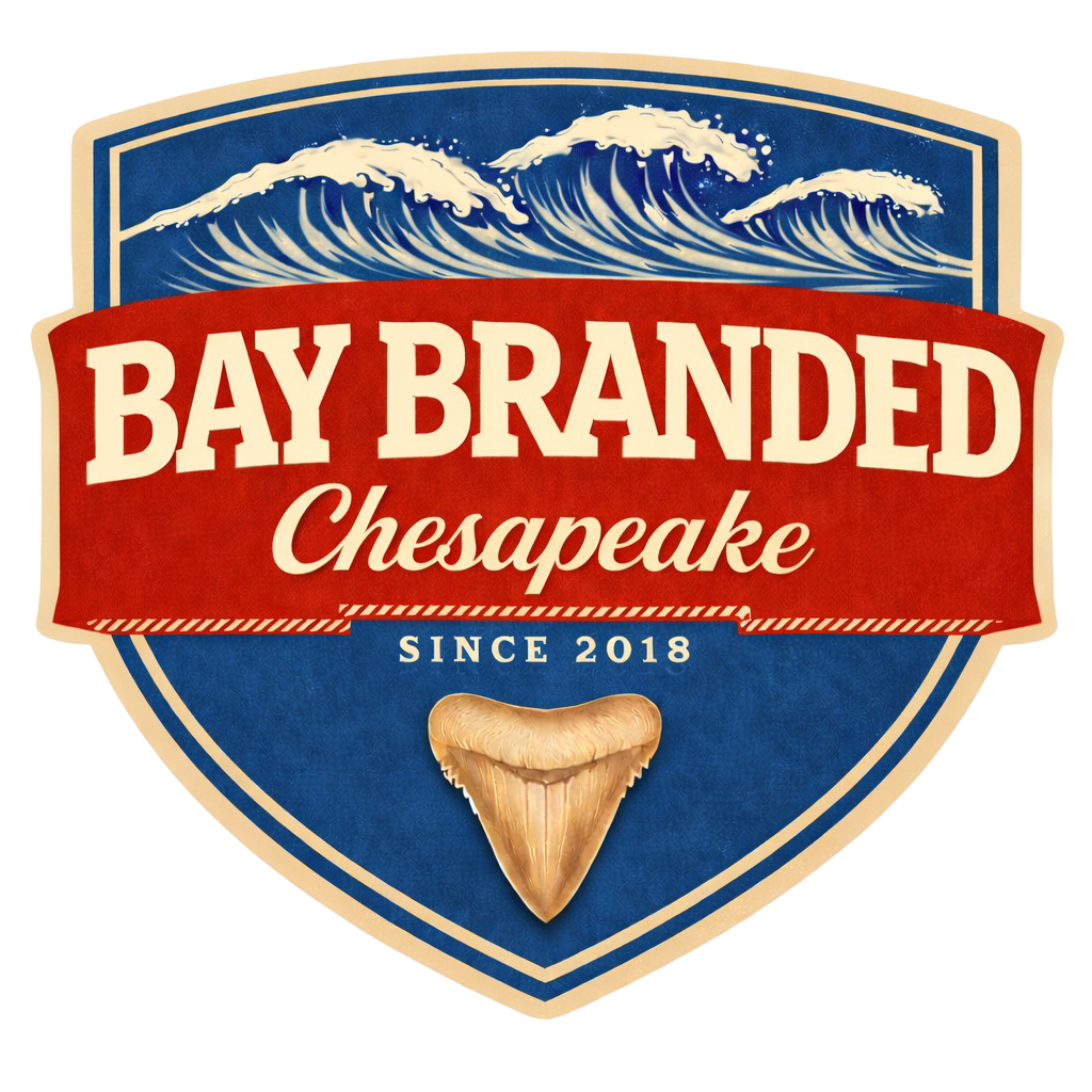 Bay Branded Chesapeake Waves Sticker