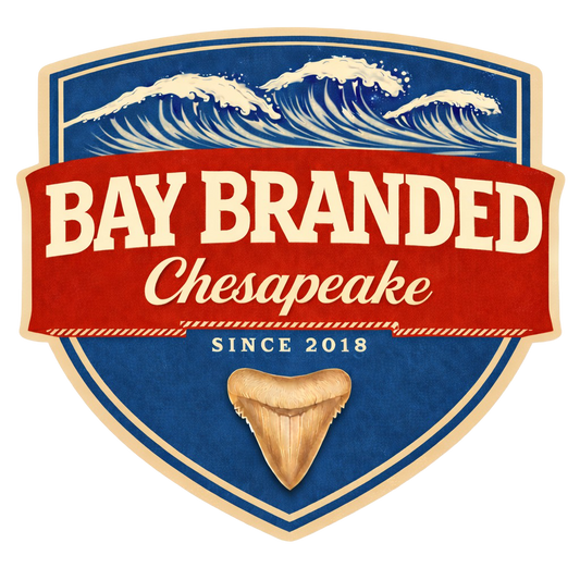Bay Branded Chesapeake Waves Sticker