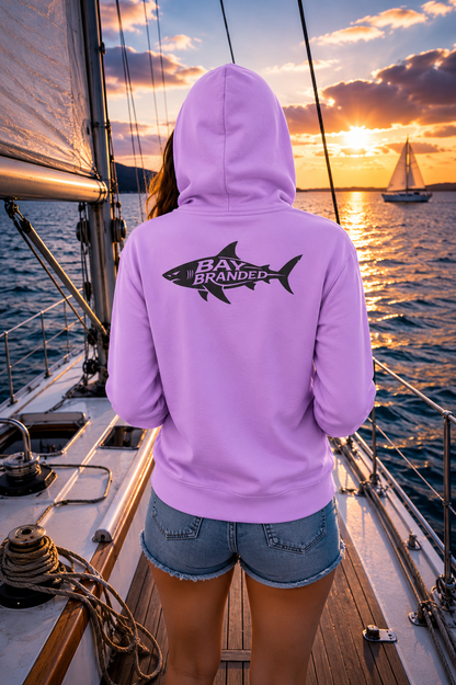 Bay Branded Black Megalodon Hoodie