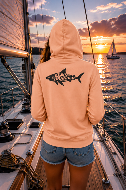 Bay Branded Black Megalodon Hoodie
