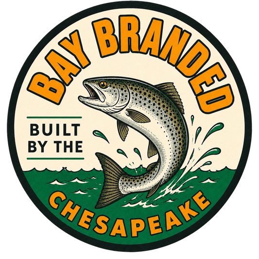 Bay Branded Built by the Chesapeake Sticker