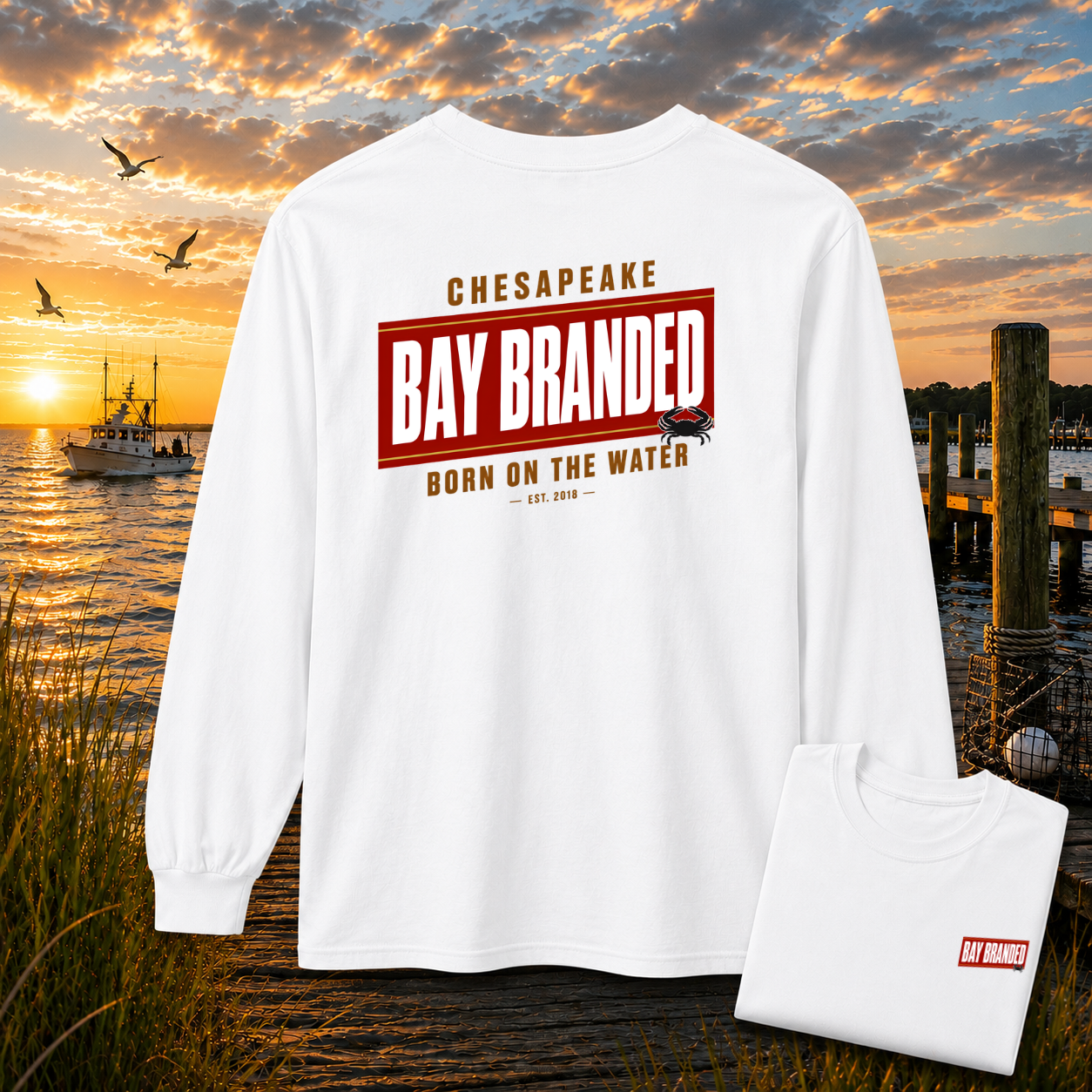 Red Badge Long Shirt