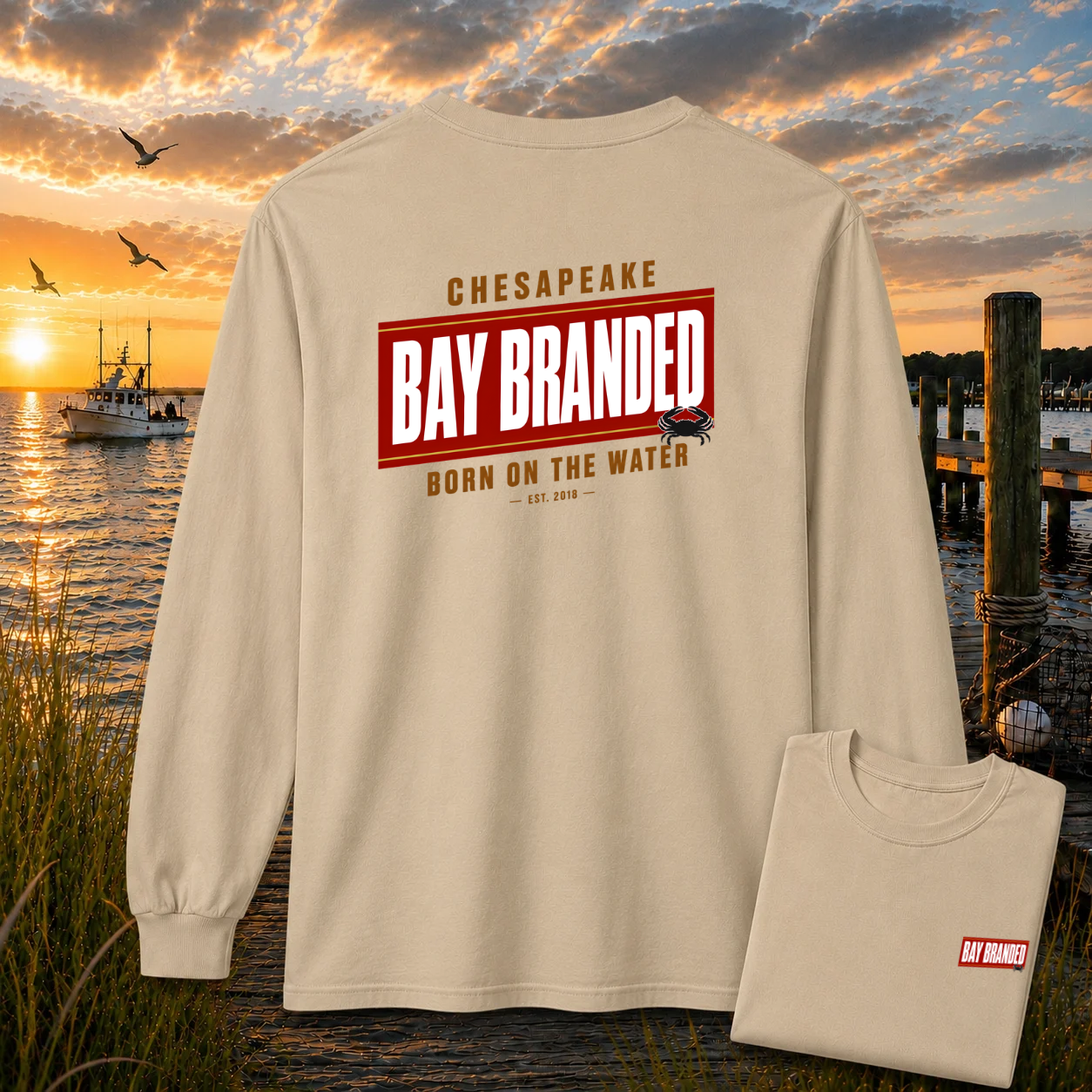 Red Badge Long Shirt