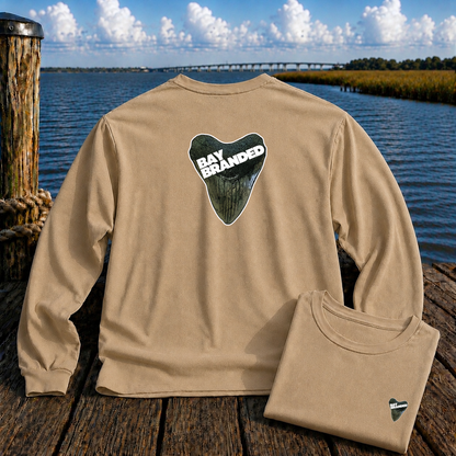 Megalodon Tooth Logo Long Shirt