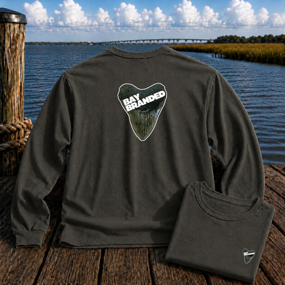 Megalodon Tooth Logo Long Shirt