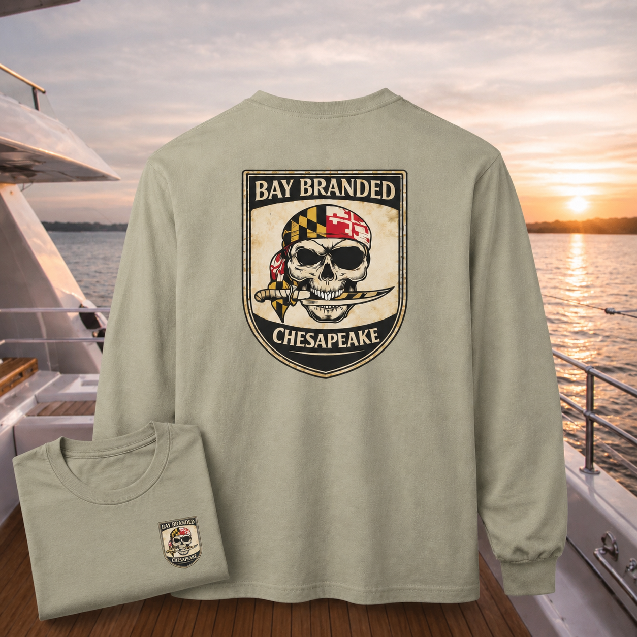 Maryland Bandana Pirate Long Shirt