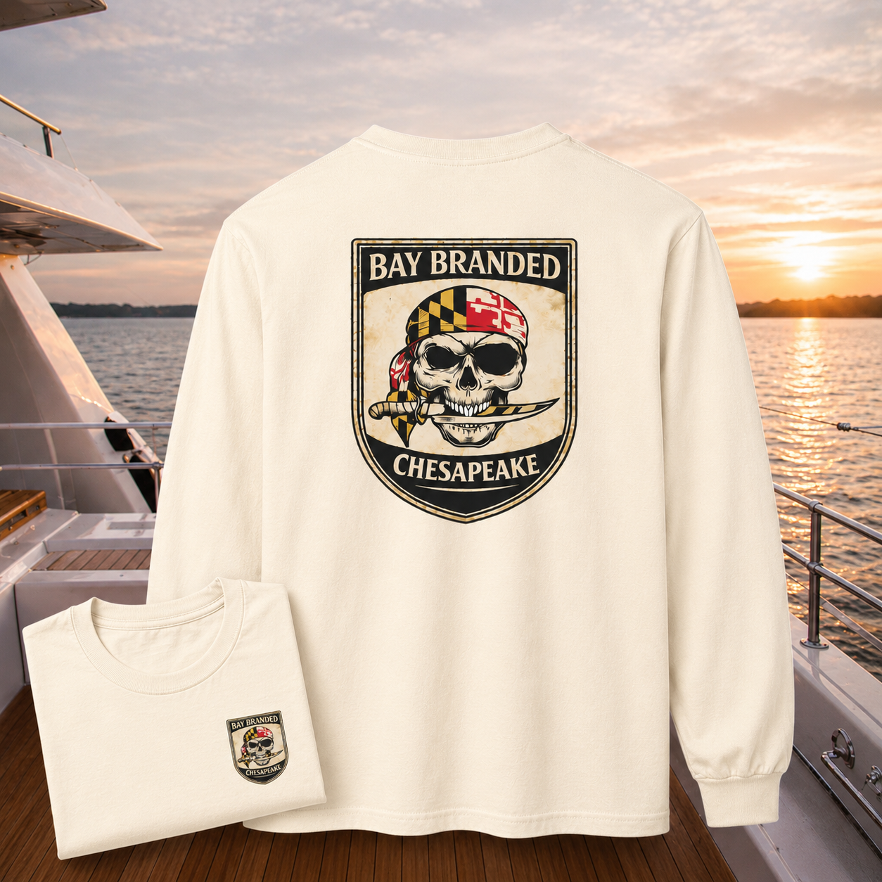 Maryland Bandana Pirate Long Shirt