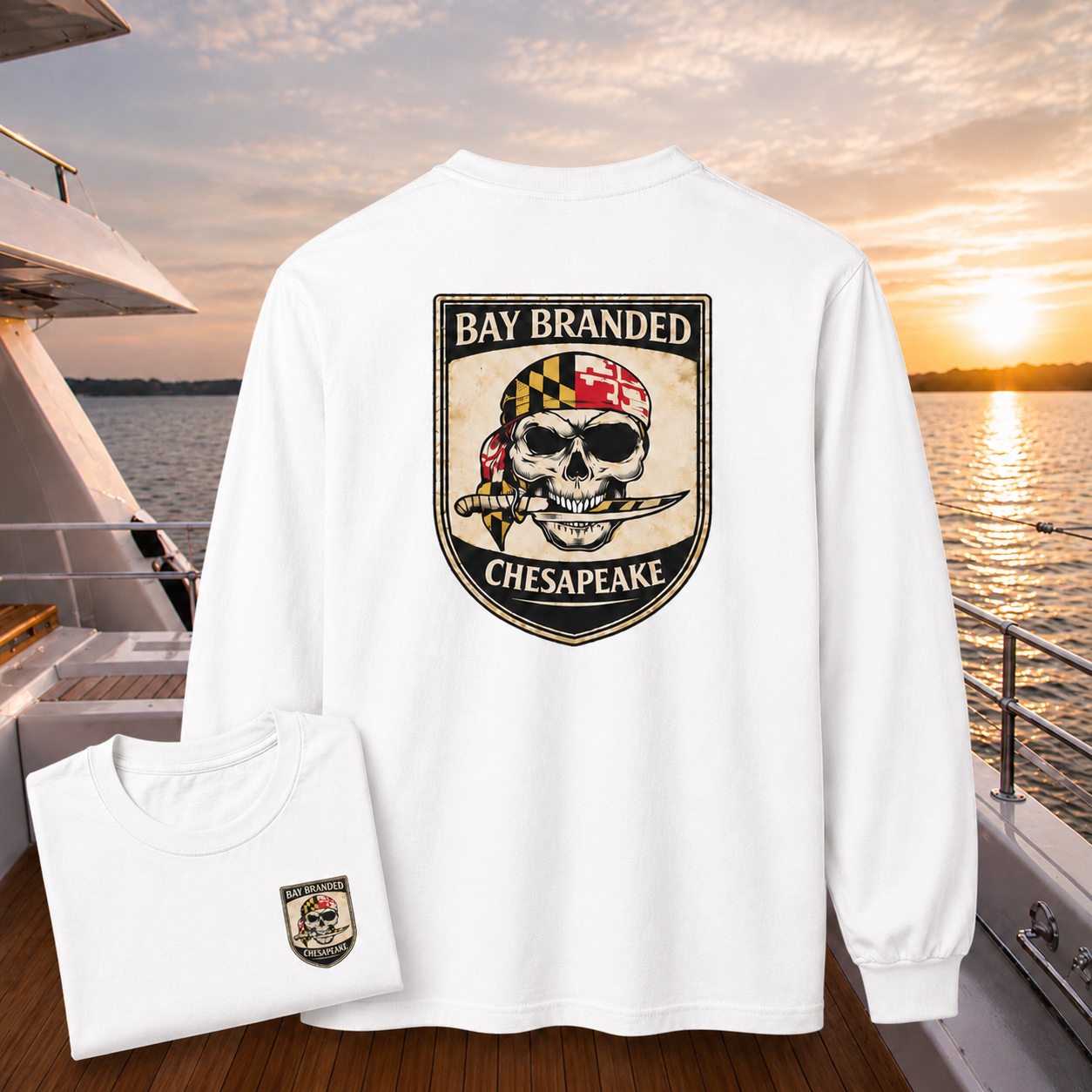 Maryland Bandana Pirate Long Shirt