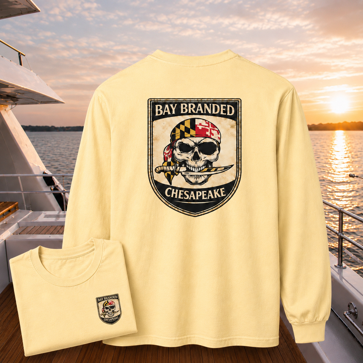 Maryland Bandana Pirate Long Shirt