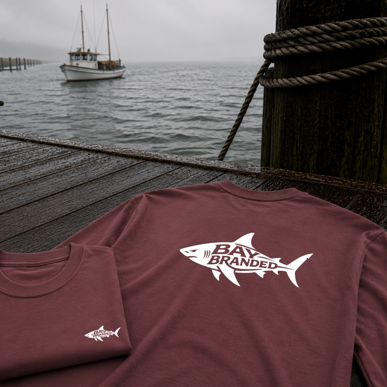Megalodon Shark Long Shirt