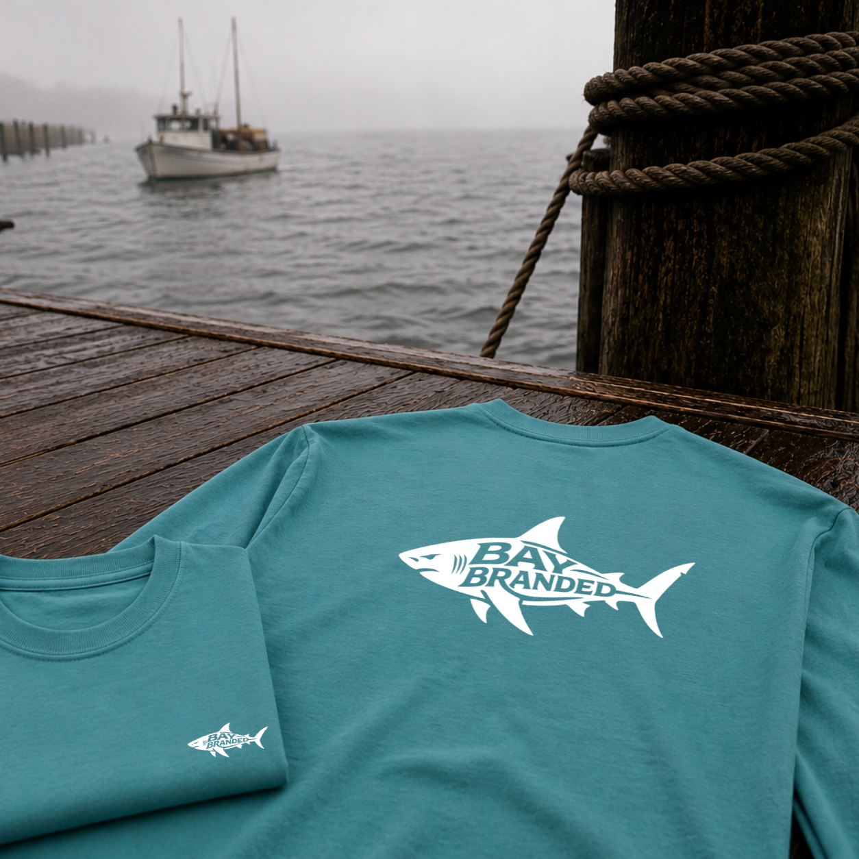 Megalodon Shark Long Shirt