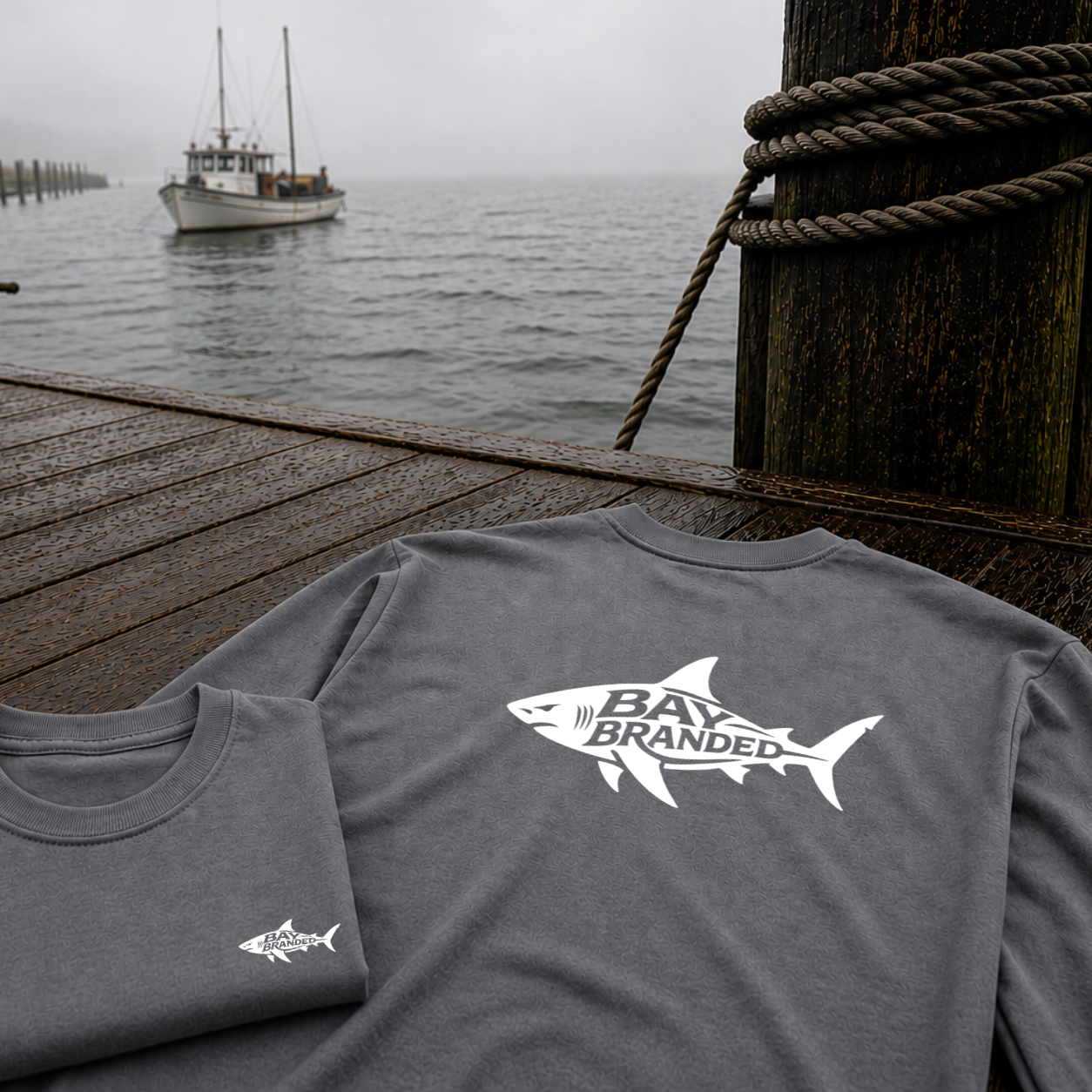 Megalodon Shark Long Shirt