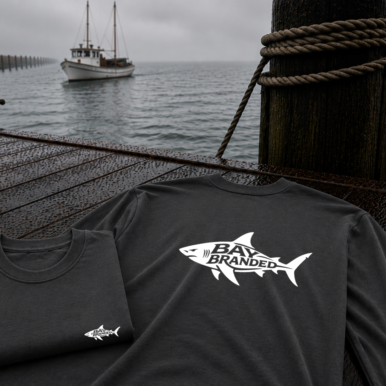 Megalodon Shark Long Shirt