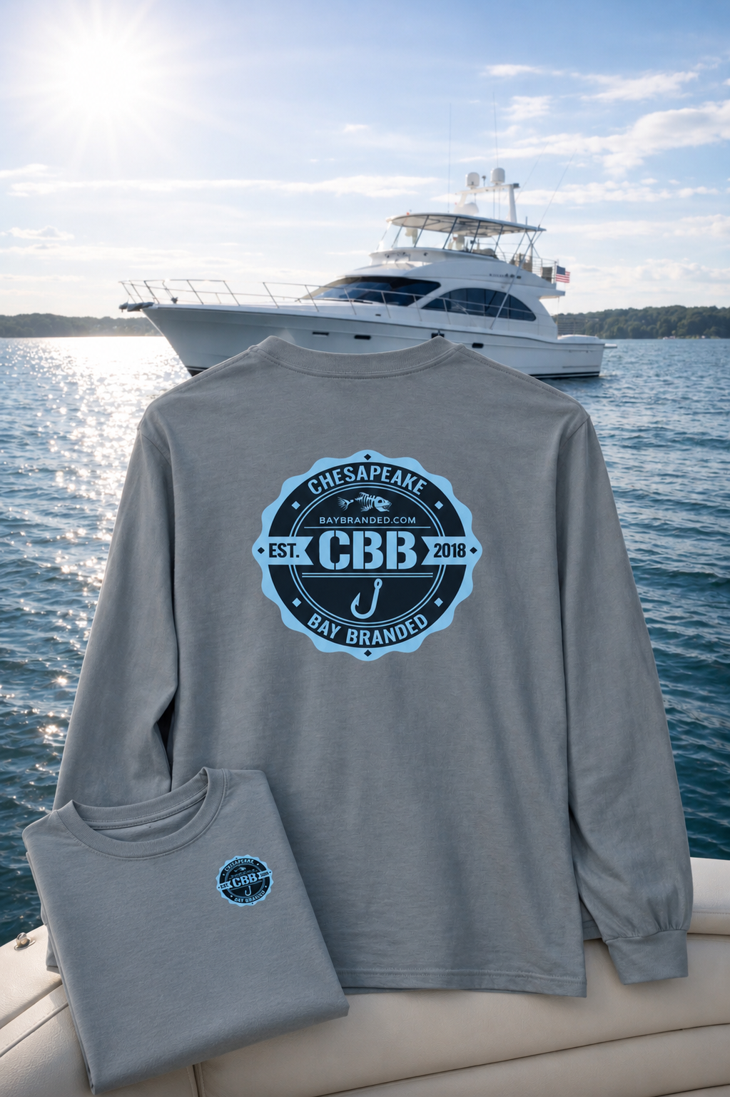 Bay Branded CBB Logo Long Shirt