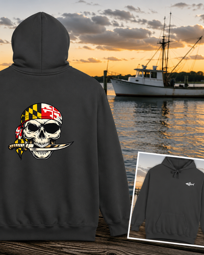 Maryland Pirate Heavy Hoodie