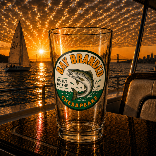 Built by the Chesapeake Glass - 16oz