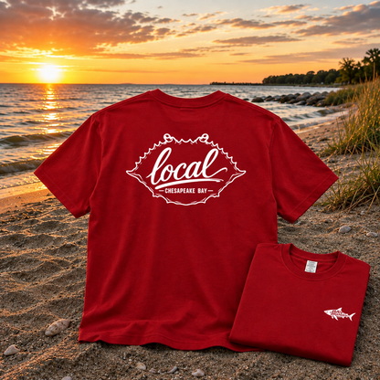 Local Chesapeake Blue Crab T-Shirt