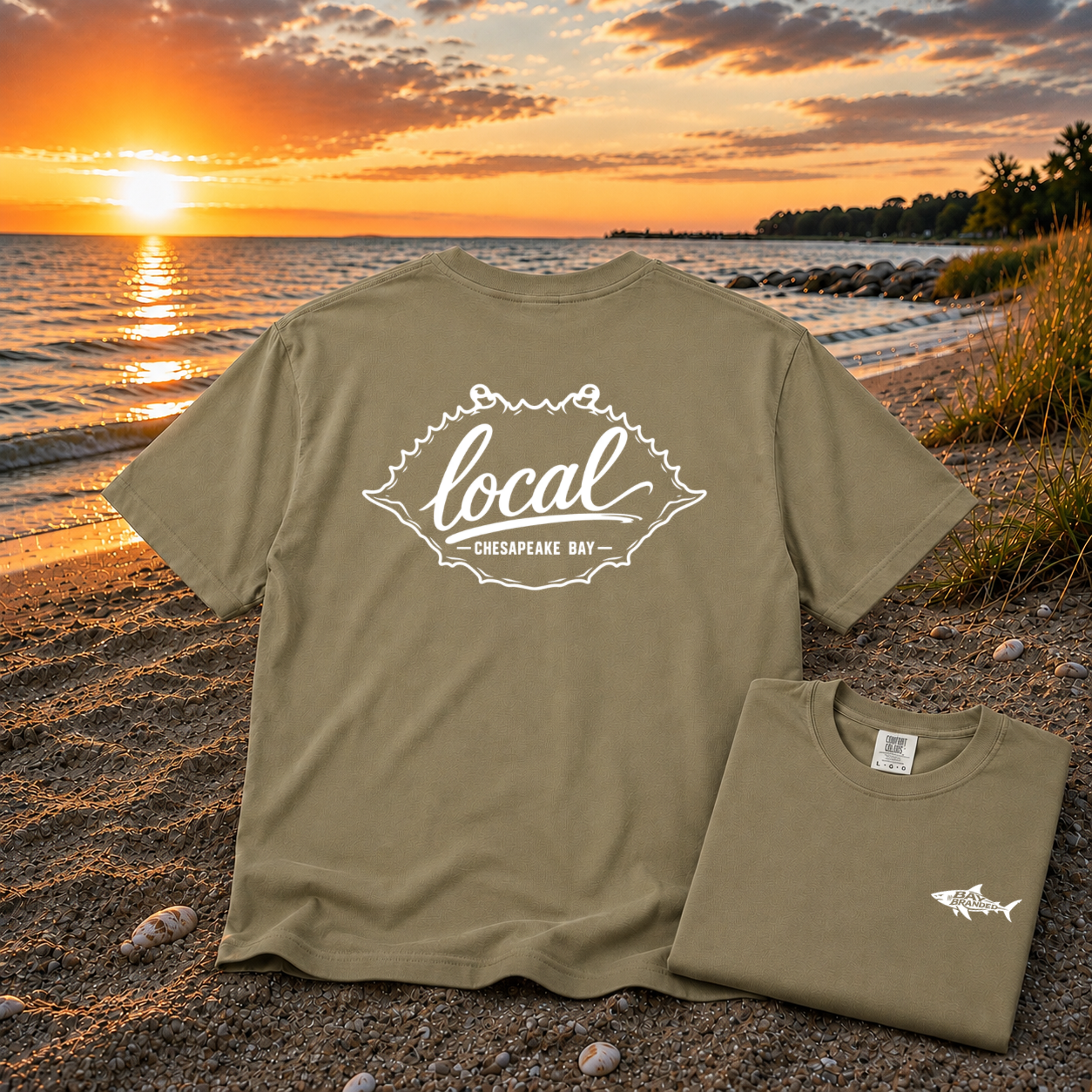 Local Chesapeake Blue Crab T-Shirt