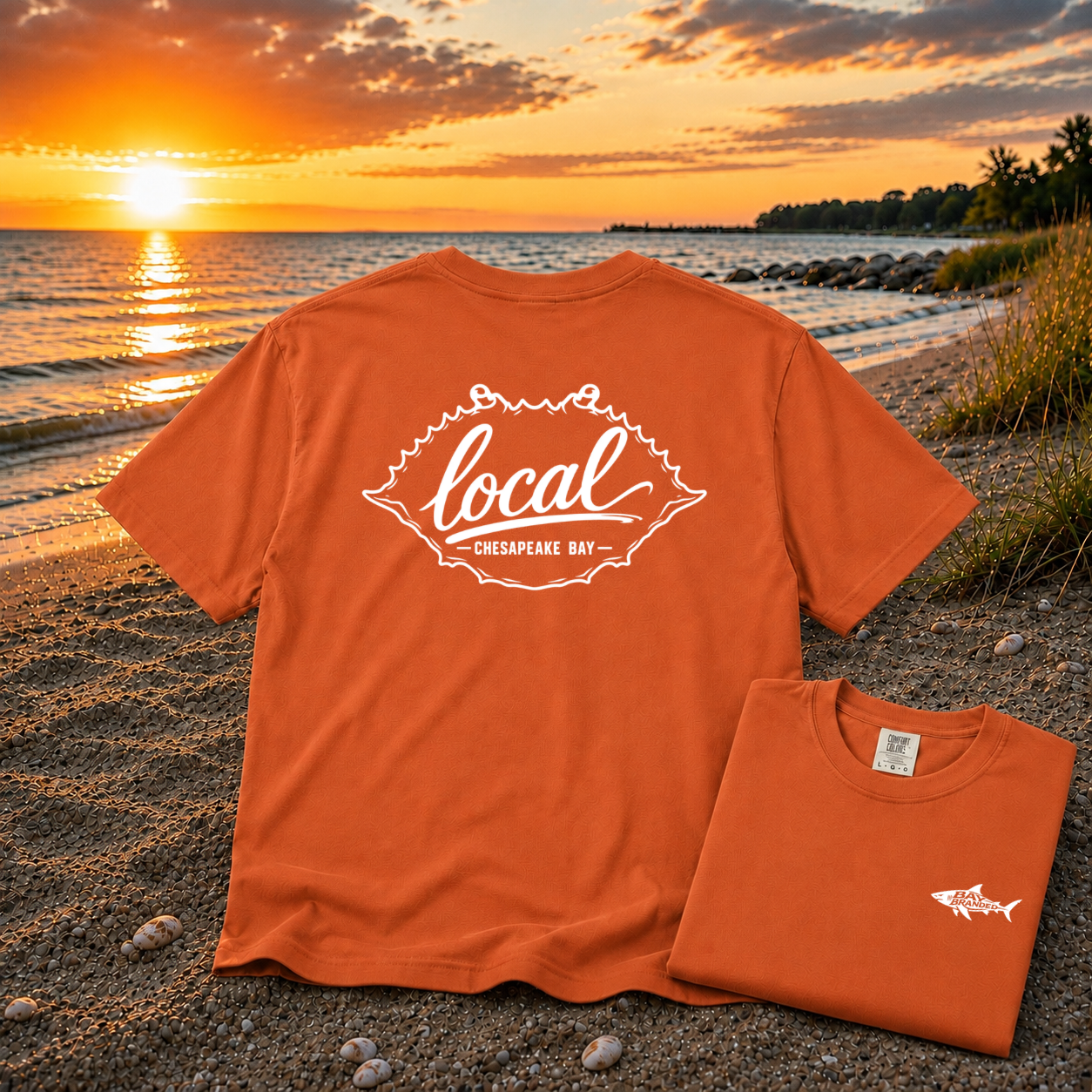 Local Chesapeake Blue Crab T-Shirt