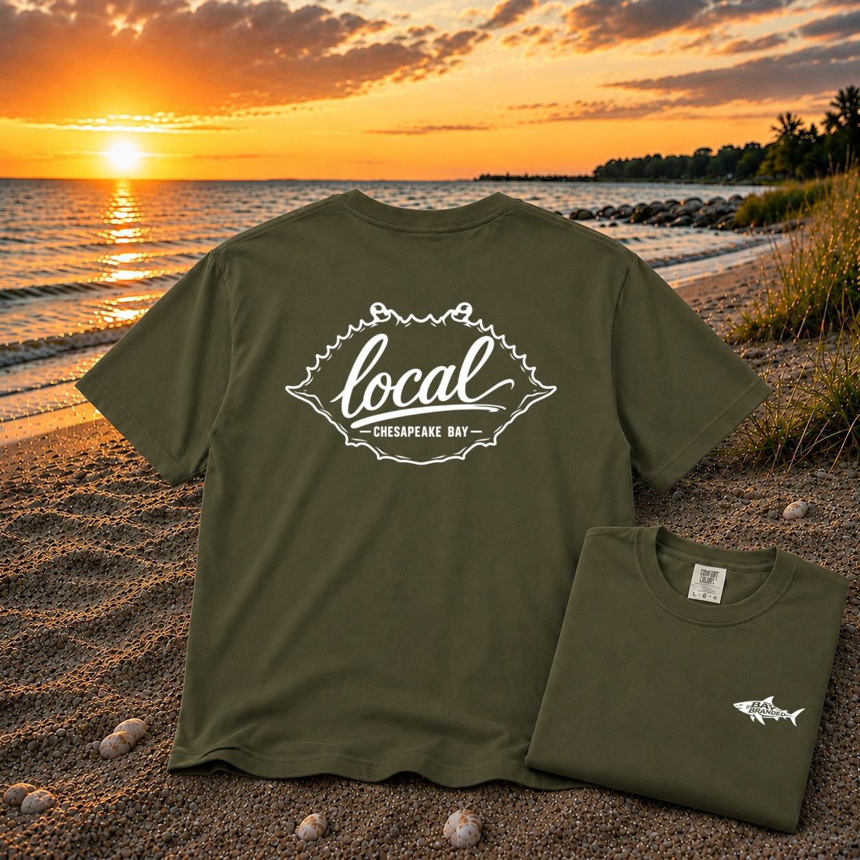 Local Chesapeake Blue Crab T-Shirt