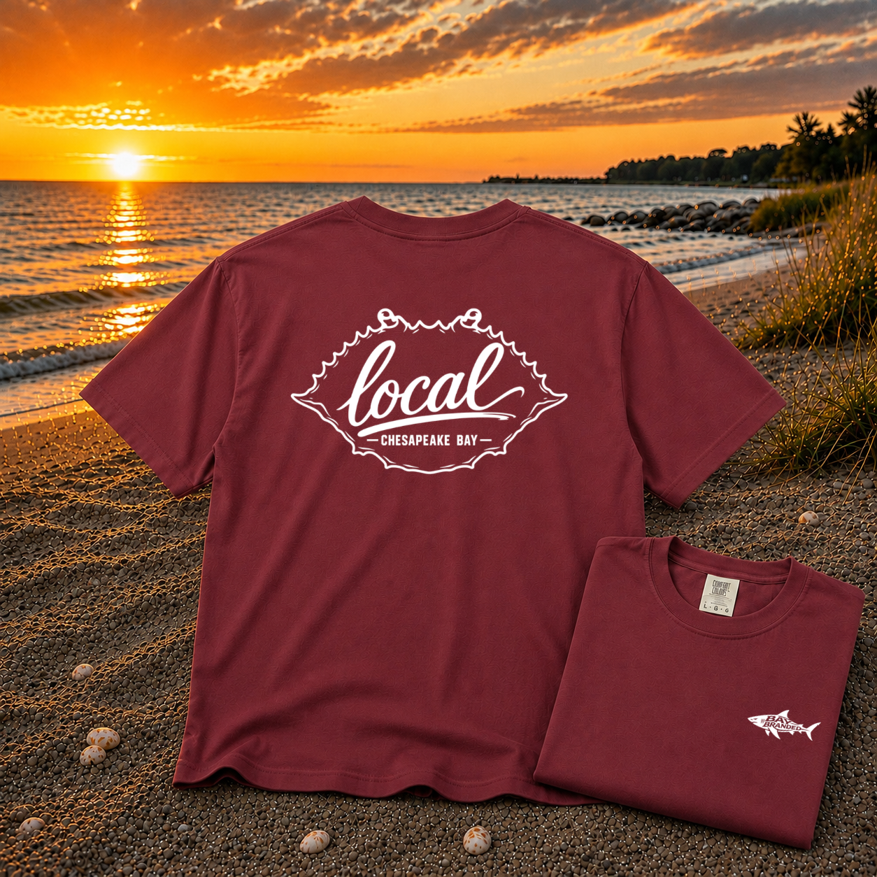 Local Chesapeake Blue Crab T-Shirt