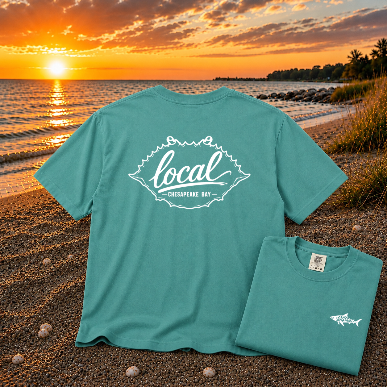 Local Chesapeake Blue Crab T-Shirt