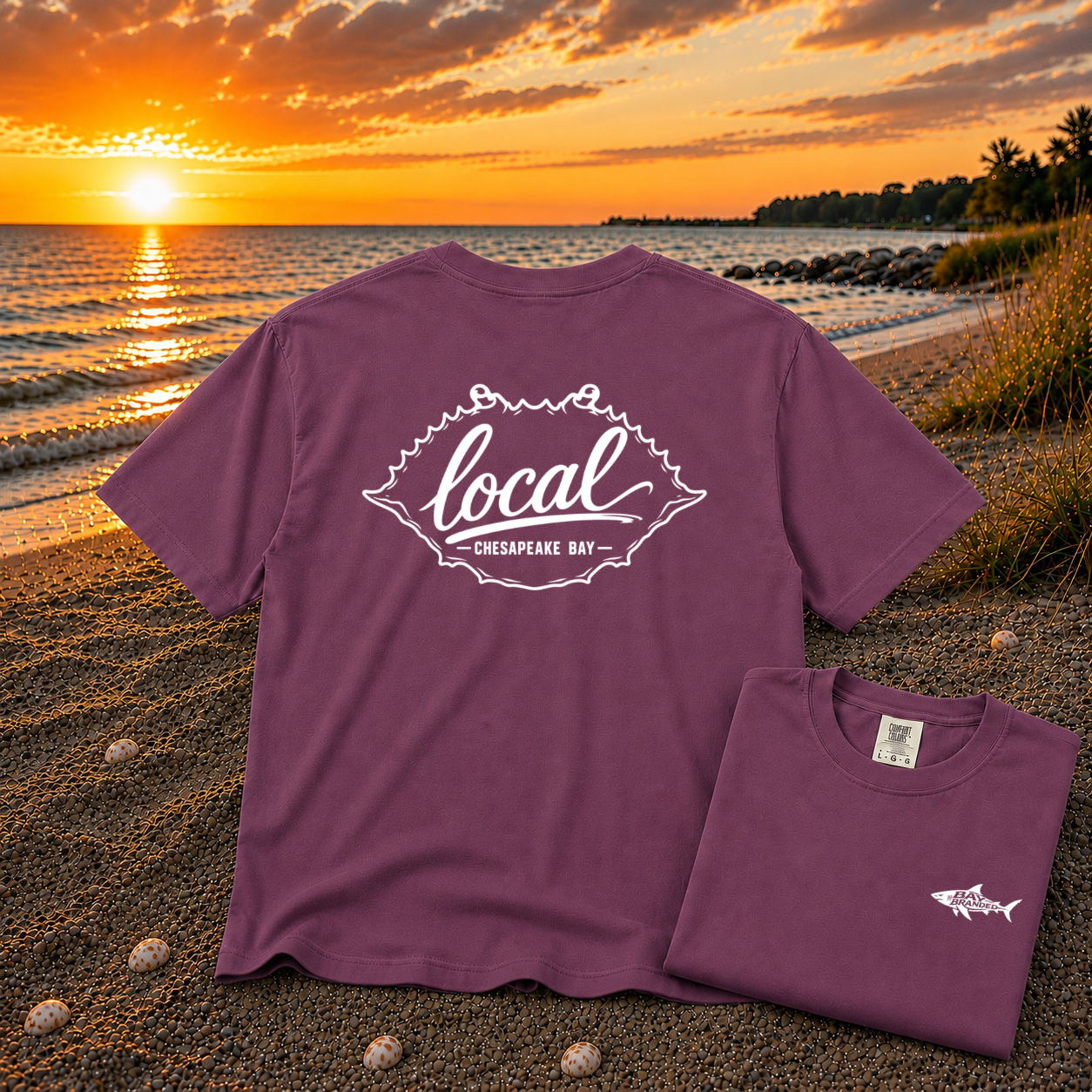 Local Chesapeake Blue Crab T-Shirt