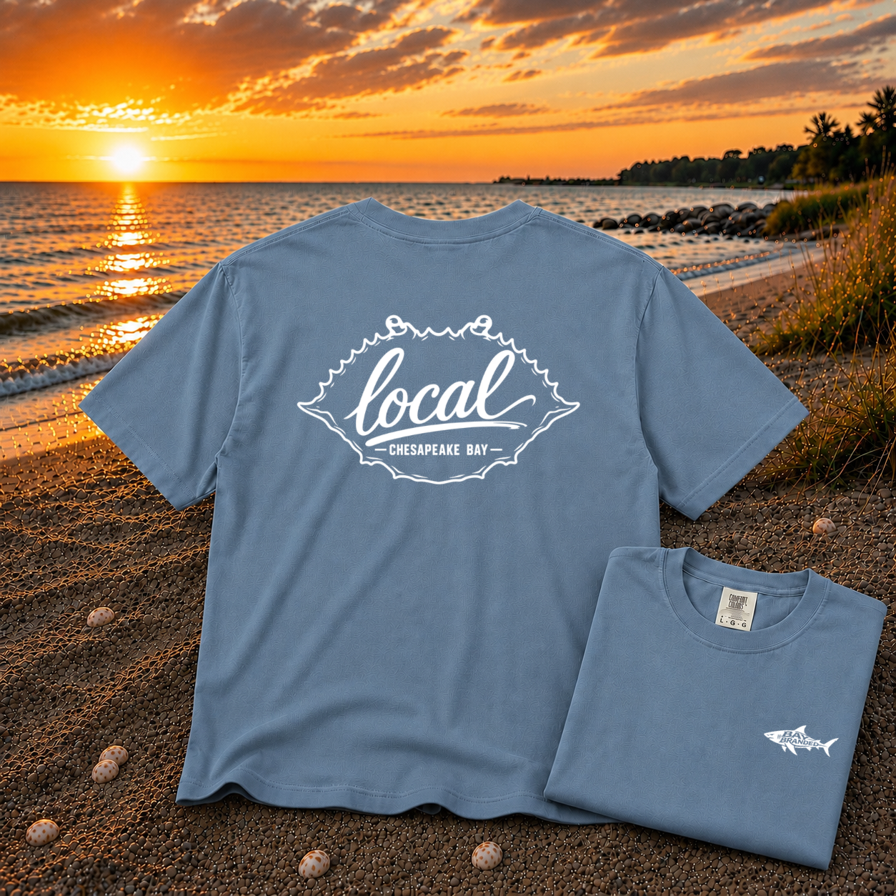 Local Chesapeake Blue Crab T-Shirt