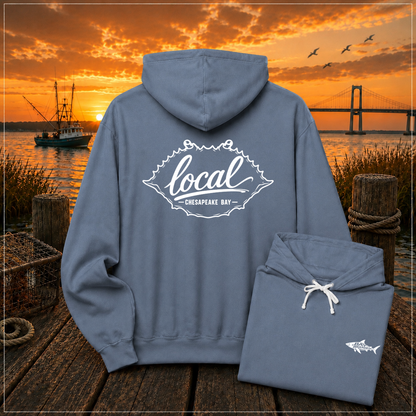 Local Chesapeake Blue Crab Hoodie