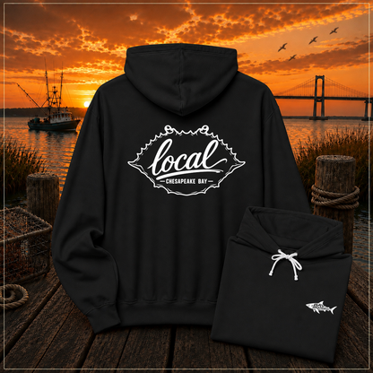 Local Chesapeake Blue Crab Hoodie