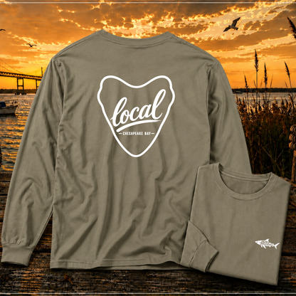 Local Chesapeake Megalodon Long T-Shirt