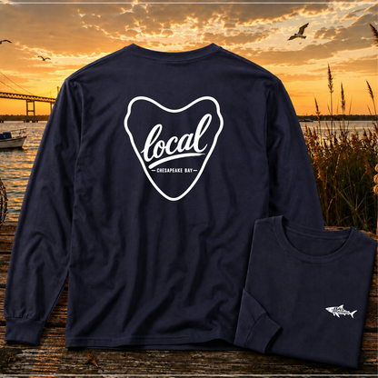 Local Chesapeake Megalodon Long T-Shirt