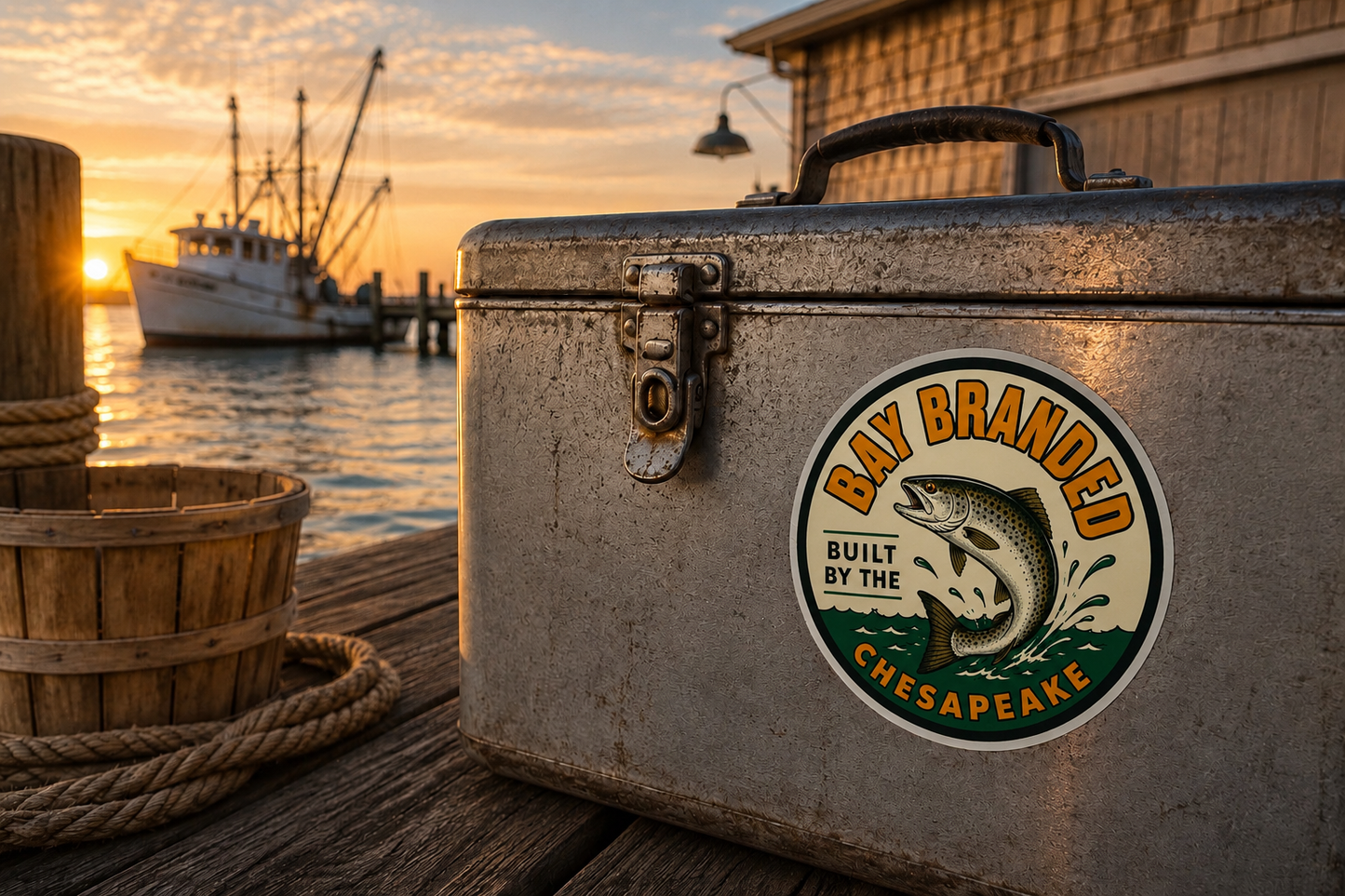 Chesapeake Jumping Sea Trout Magnet