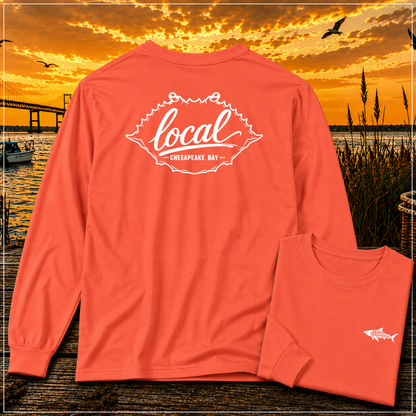 Local Chesapeake Blue Crab Long Shirt