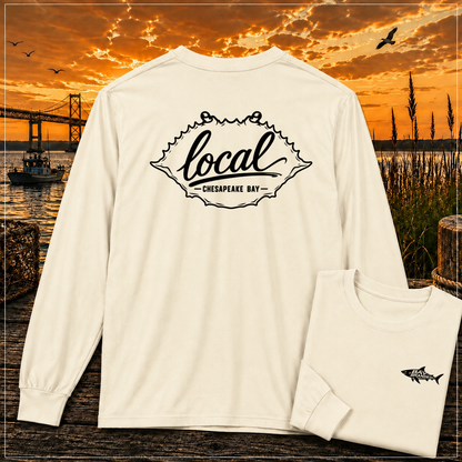Local Chesapeake Blue Crab Long T-Shirt
