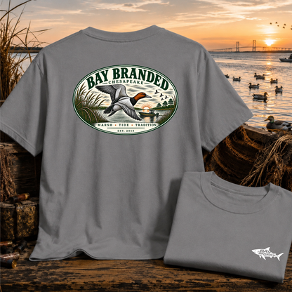 Chesapeake Marsh & Tide Duck T-Shirt