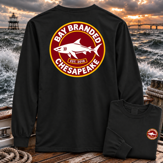 Megalodon Logo Badge Long Shirt