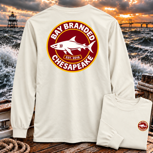 Megalodon Logo Badge Long Shirt