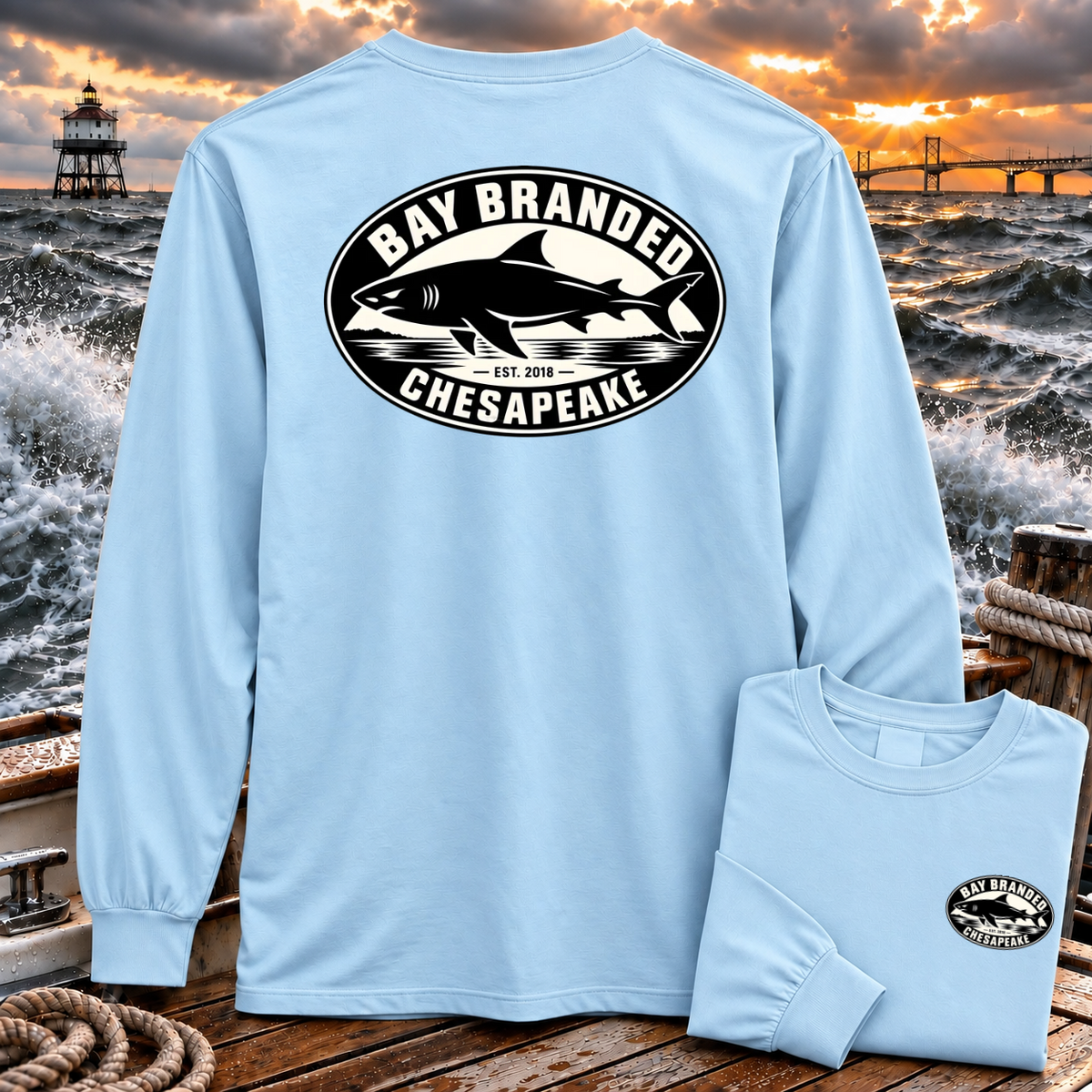 Black Label Megalodon Long Shirt