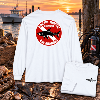 Chesapeake Dive the Miocene Long Shirt