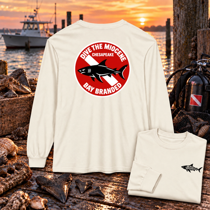 Chesapeake Dive the Miocene Long Shirt